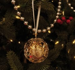 クリストフル　クリスマスオーナメント　共箱B 52g 東さ7-0713③ クリストフル クリスマスオーナメント 共箱B 52g 東さ7-0713③